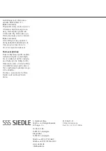 Preview for 10 page of SSS Siedle ZT 711-01/16 Product Information