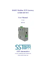 SST Automation GT200-HT-MT User Manual предпросмотр