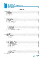 Preview for 3 page of SST Automation GT200-HT-MT User Manual