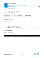 Preview for 6 page of SST Automation GT200-PN-RS User Manual