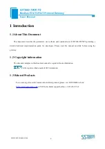 Preview for 3 page of SST Automation IOT600-TWX-TS User Manual