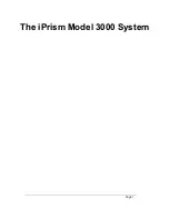 St. Bernard iPrism 3000 User Manual preview