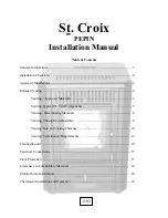 St. Croix PEPIN Installation Manual preview