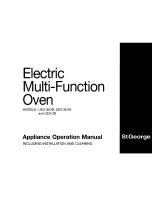 St George DEO1B Operation Manual предпросмотр