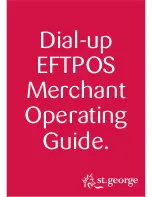 Preview for 1 page of St George eftpos Operating Manual