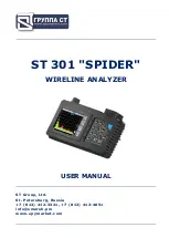 Preview for 1 page of ST Group SPIDER ST 301 User Manual