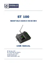 Preview for 1 page of ST Group ST 100 User Manual