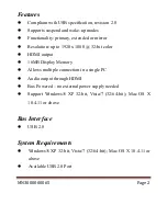 Preview for 3 page of ST-Lab U-600 User Manual