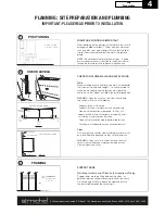 Preview for 10 page of St. Michel Azur Low 255 Installation Information