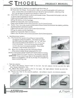 Предварительный просмотр 7 страницы st model ASW28 Product Manual