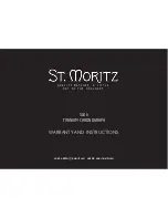 St. Moritz SLK ti Warranty And Instructions предпросмотр