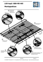 Preview for 2 page of ST Quadrat LUX-top GBD-RR 465 Installation Instructions