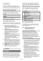 Preview for 105 page of ST. SpA AM 108 Li 48 V2 Operator'S Manual