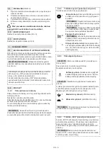 Preview for 62 page of ST. SpA CP1 430 Li 48 Series Operator'S Manual