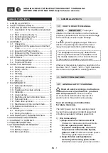 Предварительный просмотр 17 страницы ST. SpA MP 20 Li A Operator'S Manual