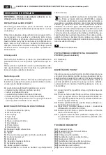 Предварительный просмотр 8 страницы ST. SpA SV 213 E Operator'S Manual