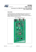 ST 32F072BDISCOVERY User Manual preview