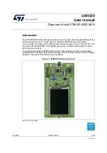 Предварительный просмотр 1 страницы ST 32F429IDISCOVERY User Manual