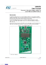 Preview for 1 page of ST 32L152CDISCOVERY User Manual