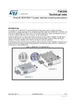 ST A2F12M12W2-F1 Mounting Instructions preview