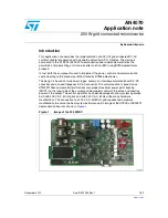 Preview for 1 page of ST AN4070 Application Note