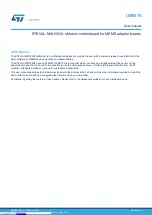 Preview for 1 page of ST eMotion STEVAL-MKI109V1 User Manual