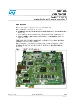 Предварительный просмотр 1 страницы ST EVALSP1310CPU User Manual