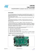 ST EVALSP320SPLC User Manual preview