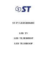 Preview for 2 page of ST LED32HD600U Instruction