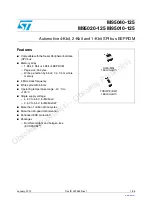 ST M95010-125 User Manual preview