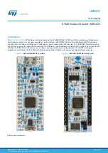 Preview for 1 page of ST MB1442 User Manual