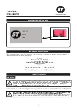 Preview for 7 page of ST ST104-300L Operation And Maintenance Instructions