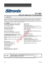 ST ST7735R Manual preview