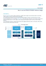 Предварительный просмотр 1 страницы ST STDES-PFCBIDIR User Manual