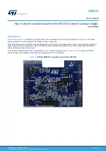 ST STEVAL-AKI001V1 User Manual preview