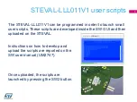 Предварительный просмотр 7 страницы ST STEVAL-LLL011V1 Quick Start Manual