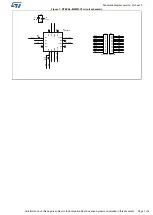 ST STEVAL-MKI015V1 Schematic предпросмотр