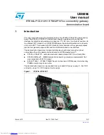 Предварительный просмотр 1 страницы ST STEVAL-PCC012V1 User Manual