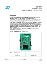 ST STM320518-EVAL User Manual preview