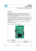 Preview for 1 page of ST STM320518-EVAL User Manual