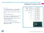 Preview for 4 page of ST STM32Cube FP-SNS-MOTENVWB1 Quick Start Manual