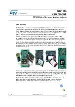 Preview for 1 page of ST STM32CubeF4 User Manual