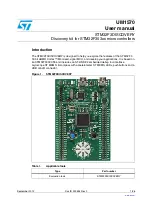 ST STM32F3DISCOVERY User Manual предпросмотр