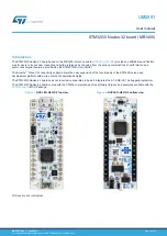 Предварительный просмотр 1 страницы ST STM32G0 User Manual