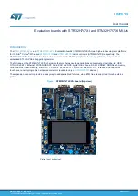 Preview for 1 page of ST STM32H747I-EVAL User Manual