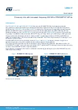 ST STM32MP157 Series User Manual preview