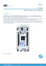 ST STM32U5 User Manual предпросмотр