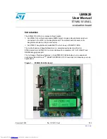 ST STM8L101-EVAL User Manual preview