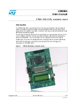 Preview for 1 page of ST STM8L1526-EVAL User Manual