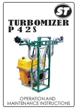 ST TURBOMIZER P42 S Operation And Maintenance Instructions preview